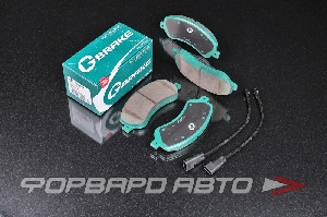 Колодки тормозные G-BRAKE GP-23014