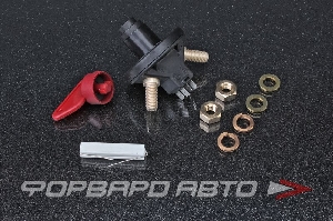 Выключатель массы (АКБ) 12V, 6-ти контактный до 100 А, FIA SPARCO 