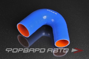Патрубок силиконовый 63-76 мм, 135°, L=150*150 мм, синий MELCO 135-63-76-150-150