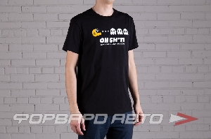 Футболка "GOCHA PAC-MAN", черная TRAILHEAD 