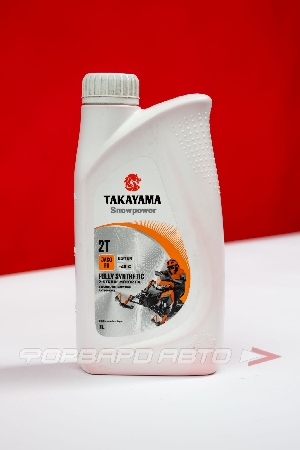 Масло моторное 1л, 2T SnowPower TC FD (с) TAKAYAMA 605628