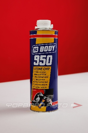 Покрытие антикоррозийное под покраску BODY 950 серый  (под пистолет), 1кг BODY 9500700001