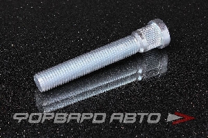 Шпилька колеса 12*1,5*14,3*65 сталь, оцинкованая, серебристая ВЕКТОР CRP142A65