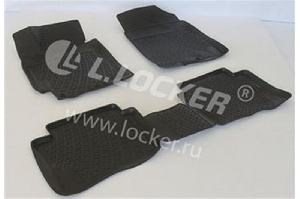 Коврики KIA RIO (11-) полиуретан L.LOCKER 