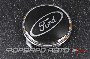 Колпачок ступицы для литых дисков Ford, 65/69.2-68 мм Black Китай Ford, 65/69.2-68