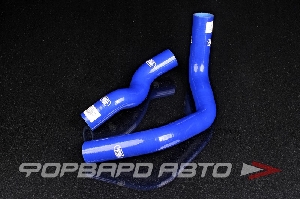 Патрубки радиатора силиконовые Nissan Silvia S13 S14 S15 200SX SR20DET синие SAMCO N002