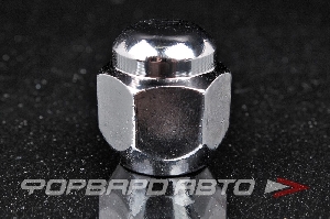Гайка колеса 12*1,5*25 конус закрытая, ключ 21, хром MATRIX 701145 Cr