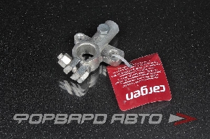 Купить Клемма аккумуляторная литая "-"  под провод сеч. 25 мм2, латунь, болтовое соединение м8+м6 CARGEN AX740 Клемма аккумуляторная литая "-"  под провод сеч. 25 мм2, латунь, болтовое соединение м8+м6 CARGEN AX740