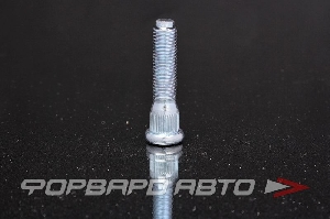 Шпилька колеса 12*1,5*14,2*40 сталь, оцинкованая ВЕКТОР CRP142A40