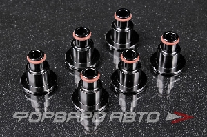 Адаптер форсунки для TOYOTA 2JZ-GE VVT-i, 6 шт, для переделки под верхнюю подачу RADIUM ENGINEERING 20-0516-06