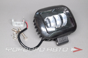 Фара светодиодная 12/24V 27W 3 диода, направленный свет KS-AUTO KS-WSQ003BB-L