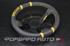 Руль 340мм, DRIFTING желтый MELCO 13050 Y