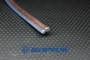 Кабель акустический 2*0,16мм2 прозр (10м) PROCONNECT 