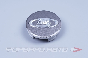 Колпачок литых дисков для автомобиля ВАЗ 2180 VESTA, LADA CROSS R-17 (темно серый) ПЛАСТИК 10159
