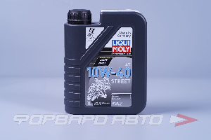 Масло моторное 10W40 1л, 4T Motorbike Street (с) LIQUI MOLY 1521