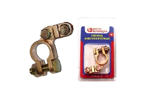 Клемма аккумуляторная "+" (цинк)/144 GENERAL TECHNOLOGIES GT-M060012P