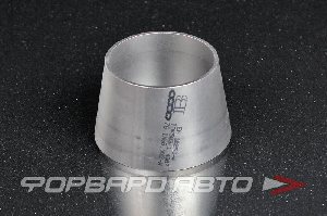 Конус-переходник D=60,3-76,1*2 мм (нержавеющая сталь AISI 304 k)  DIN 2616