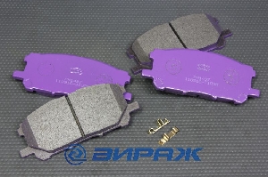 Колодки тормозные передние NiBK PN-1497