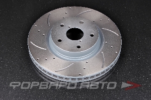 Диск тормозной перфорированный вентилируемый левый G-BRAKE GFR-21782L
