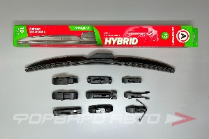 Купить Щётка стеклоочистителя 450 мм (18") гибридная AUTOPROFI HYB-18 Щётка стеклоочистителя 450 мм (18") гибридная AUTOPROFI HYB-18