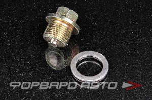 Пробка сливная 20*1,5 масляного поддона, с магнитом (HONDA) MASUMA M-45