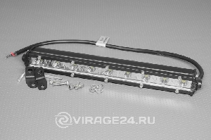 Фара светодиодная 9-32V 27W 1890Lm, 260*45*27мм. KS-AUTO KS-CL-27W (SLIM)