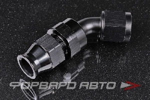 Фитинг AN8 45° под алюминиевую трубку 12,7 мм AB88 