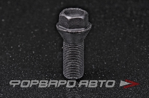 Купить Болт колеса 14*1,25*27  конус с выступом, ключ на 17, сталь, черный BMW 36 13 6 890 324 Болт колеса 14*1,25*27  конус с выступом, ключ на 17, сталь, черный BMW 36 13 6 890 324