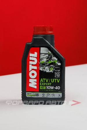 Масло моторное 10W40 1л, 4T ATV-UTV Expert SM/SL/SJ MA2 (п/с) MOTUL 113174