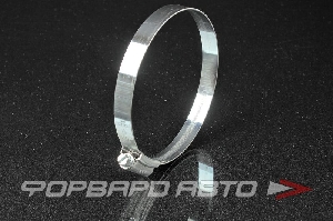 Хомут червячный 80-100мм, гальванизированный HI-GRIP 