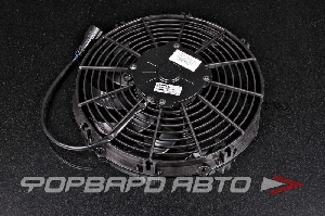 Вентилятор охлаждения универсальный 11" (280 мм) 12V "тянущий", производительность 1430 м³/ч / 844 CFM SPAL VA09-AP12/C-54A PKSL