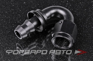 Купить Фитинг AN6 150° под шланг 9,5 мм, Push Lock AB88  Фитинг AN6 150° под шланг 9,5 мм, Push Lock AB88