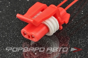 Разъем 2-х контактный адсорбера (с проводами) CARGEN AX314