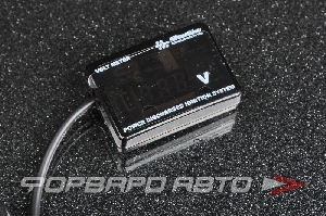 Вольтметр электронный (+ разъем в прикуриватель) SHADOW SW-10052-03