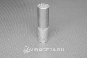 Головка торцевая глубокая 16мм. 1/2"DR (12-гран) JONNESWAY S04HD4716