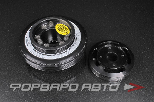 Шкив коленвала с демпфером Nissan RB26DETT с ГУР, к-т ATI SUPER DAMPER 917753