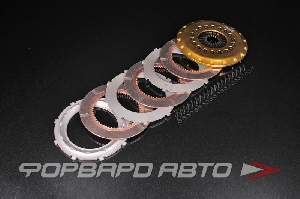 Ремонтный комплект сцепления R3C (3 рабочих + 3 промежуточных диска + передняя крышка) OS GIKEN OS021-CH50B