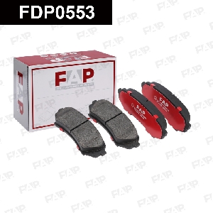 Колодки тормозные FAP FDP0553