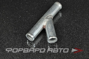 Тройник D=18мм Y-образный 45° металл <> 