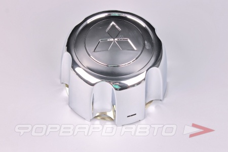 Купить Колпачок ступицы для литых дисков MMC, D117мм h 75мм, Хром (6 листиков) <> MMC,117