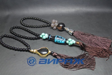 Купить Чётки с бахромой (будда, ваза, крест, кристалл)., КНР MELCO ч02 03 05 09