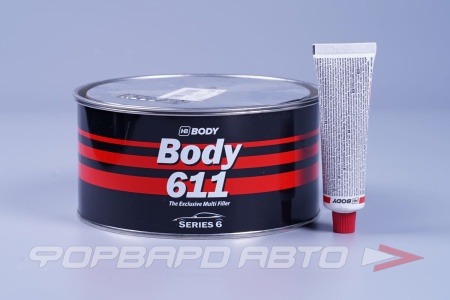 Купить Шпатлевка "PROLINE HD" Полиэфирная, для заполнения неровностей 1800гр. BODY 6110300002