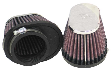 Купить Фильтр хромированный универсальный для KAWASAKI/YAMAHA;1970-2004 K&N RC-0982
