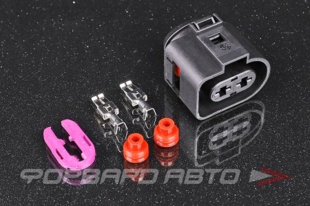 Купить Разъем 2-х контактный датчика вентилятора (без провода) CARGEN AX6562S