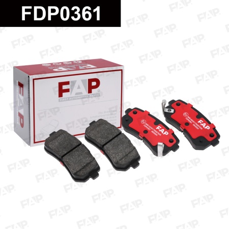 Купить Колодки тормозные FAP FDP0361