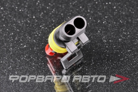 Купить Разъем 2 way 20-16 AWG (SS15-SKT2) 1.7-2.4mm (SS15-SL2)  2-1-439