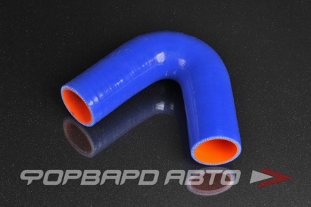 Купить Патрубок силиконовый 50 мм, 135°, L=150*150 мм, синий MELCO 45°-50-150-150