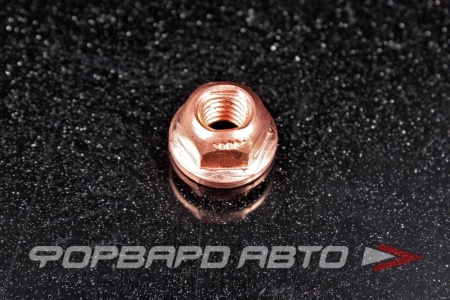 Купить Гайка М6*1,0 SW10 коллектора выпускного омедненная Cu, с фланцем FA1 988-0602