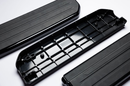 Купить Накладки на пороги Defender 110 (черный) <> 