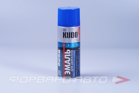 Купить Эмаль аэрозольная для двигателя Синяя KUDO KU-5133